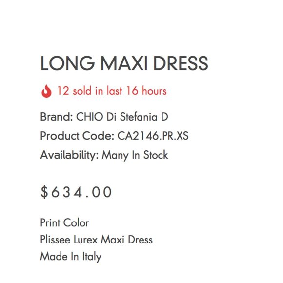 CHIO DI STEFANIAD LONG MAXI V- NECK DRESS size SM - Picture 4 of 8